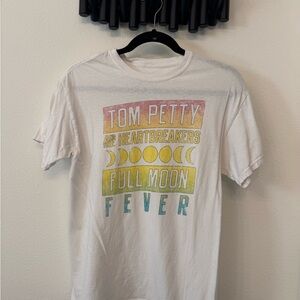 Tom Petty & The Heartbreakers Full Moon Fever White T-Shirt